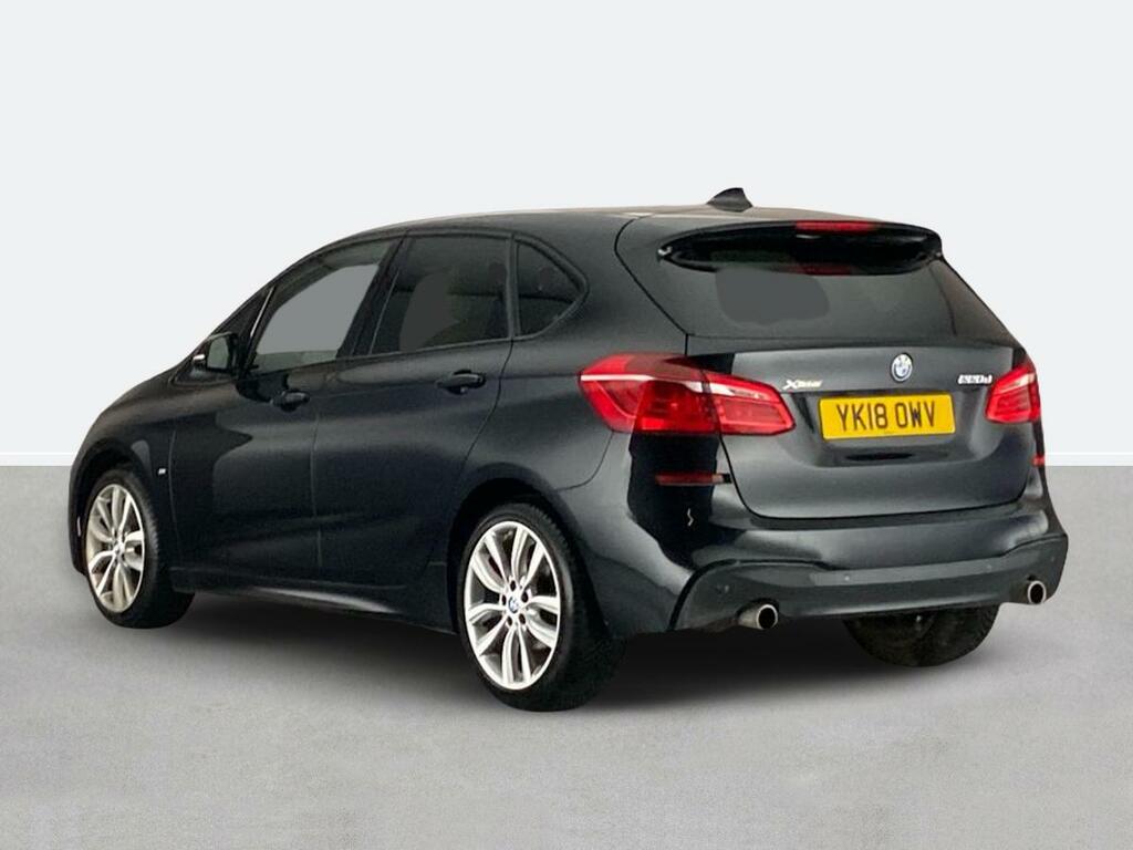 BMW 2 Series 220D Xdrive M Sport Nav Step YK18OWV Black #5
