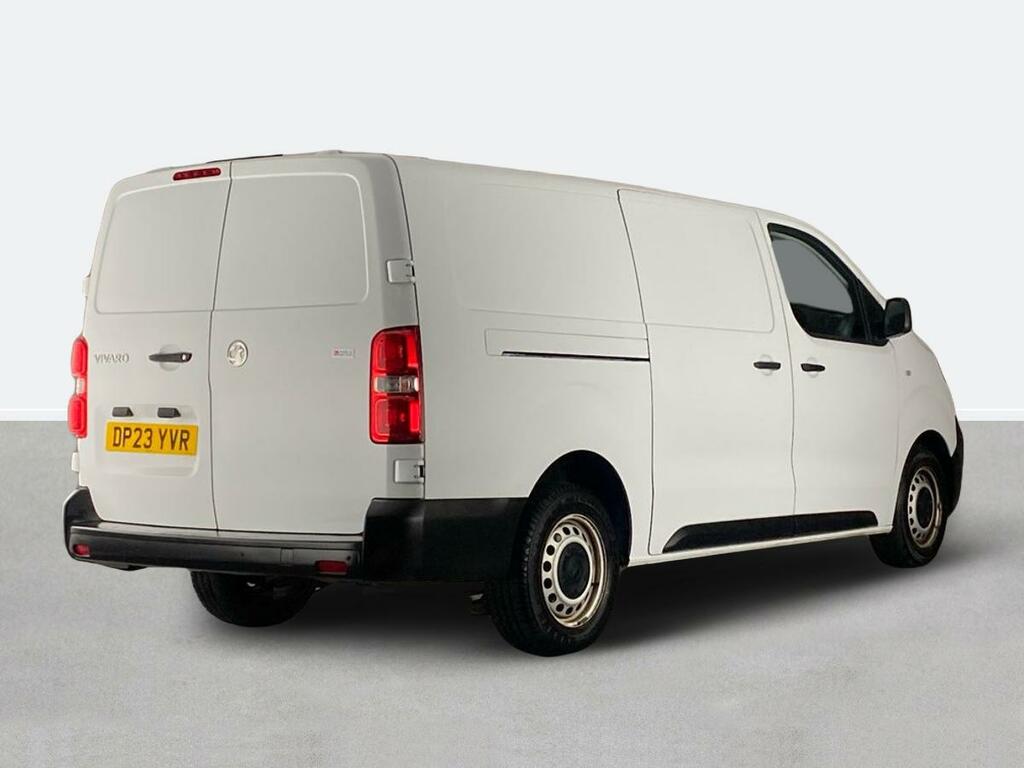 Vauxhall Vivaro 2900 1.5D 100Ps Prime H1 Van Lwb DP23YVR White #3