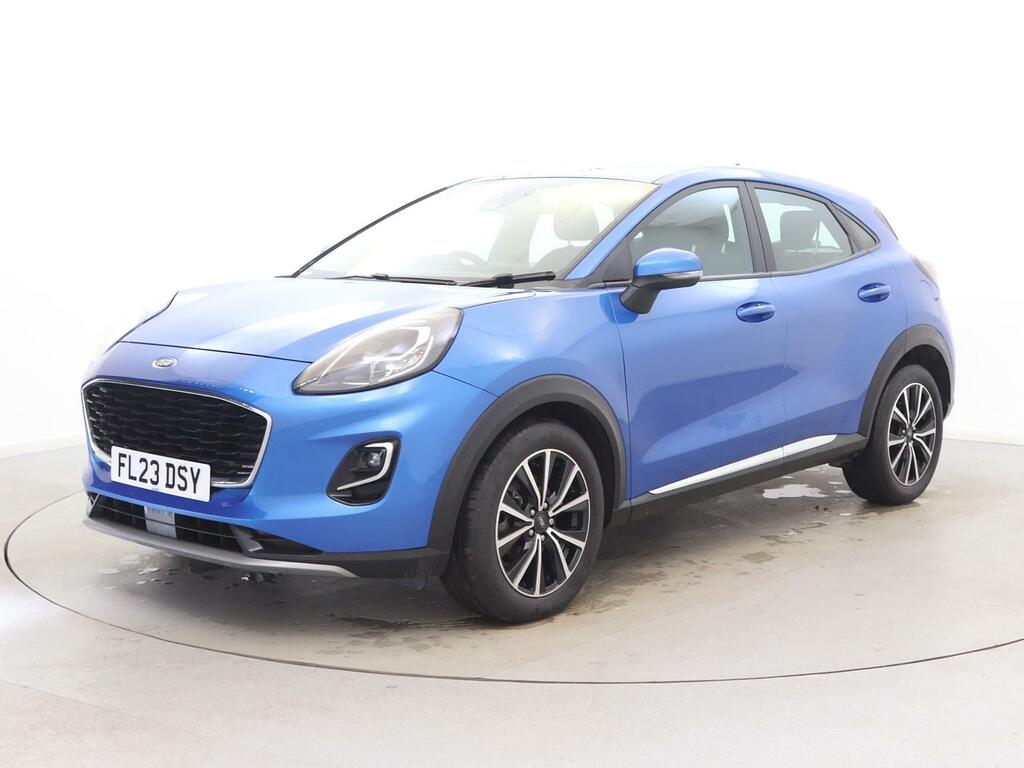 Ford Puma 1.0 Ecoboost Hybrid Mhev Titanium FL23DSY Blue #3