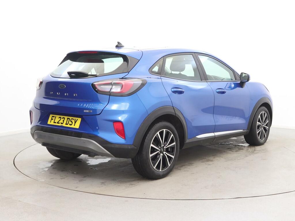 Ford Puma 1.0 Ecoboost Hybrid Mhev Titanium FL23DSY Blue #5