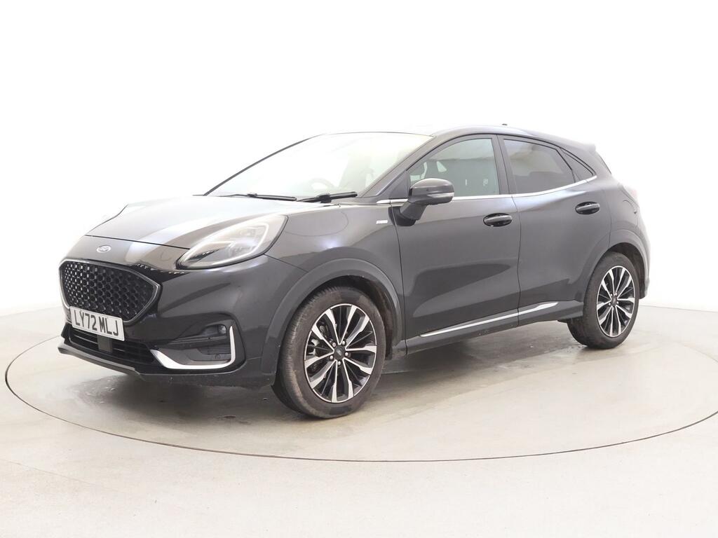 Ford Puma 1.0 Ecoboost Hybr Mhev 155 St-line Vignale Dct LY72MLJ Black #3