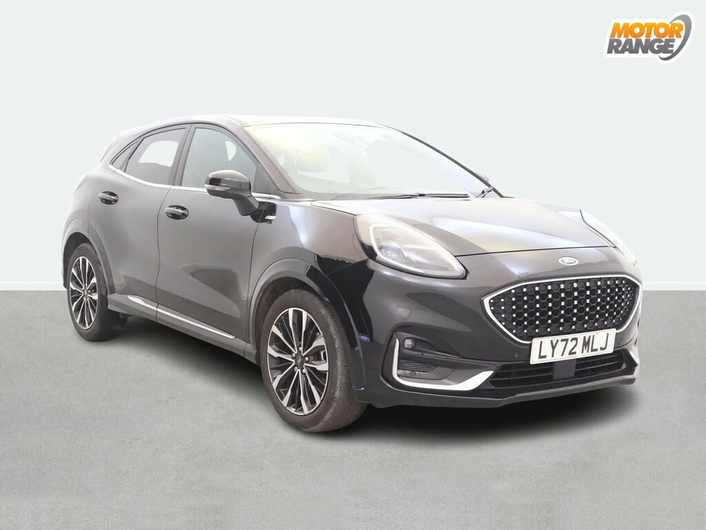 Ford Puma 1.0 Ecoboost Hybr Mhev 155 St-line Vignale Dct Black