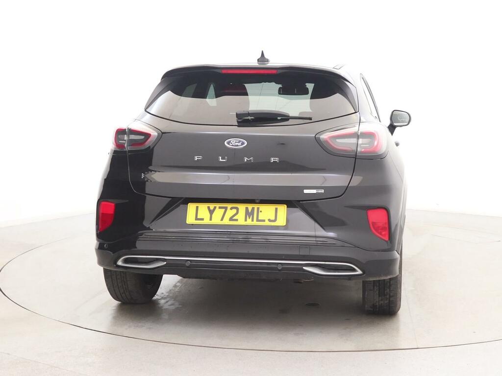 Ford Puma 1.0 Ecoboost Hybr Mhev 155 St-line Vignale Dct LY72MLJ Black #6
