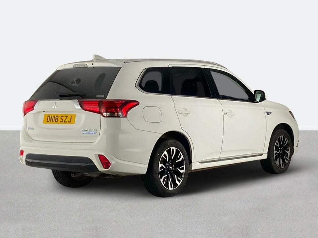 Mitsubishi Outlander 2.0 Phev 4H DN18SZJ White #3