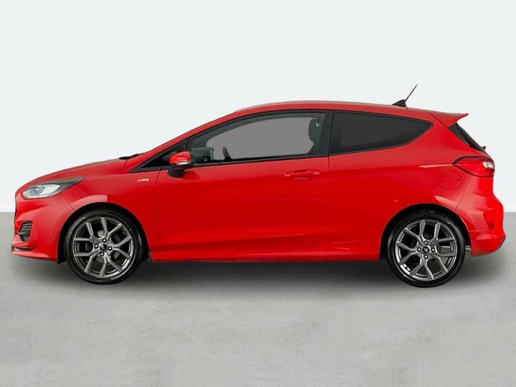 Ford Fiesta 1.0 Ecoboost St-line BYZ7328 Red #6