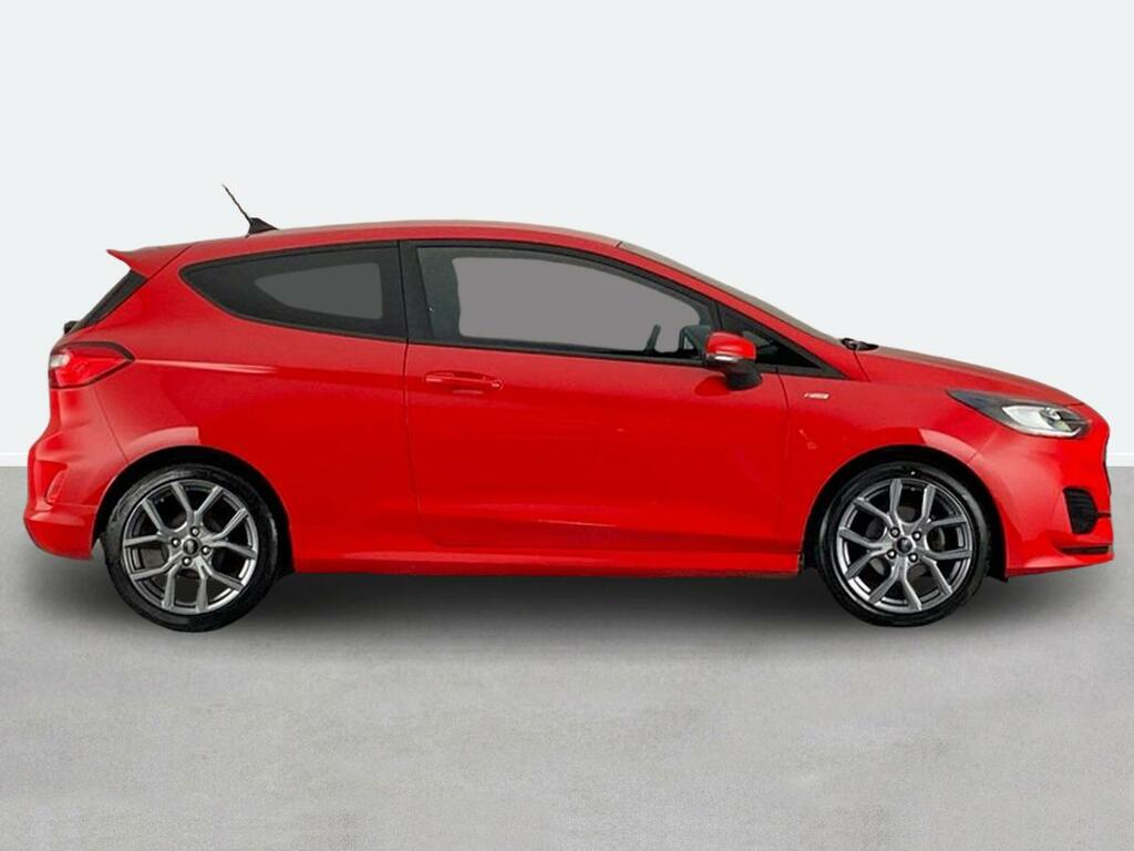 Ford Fiesta 1.0 Ecoboost St-line BYZ7328 Red #2