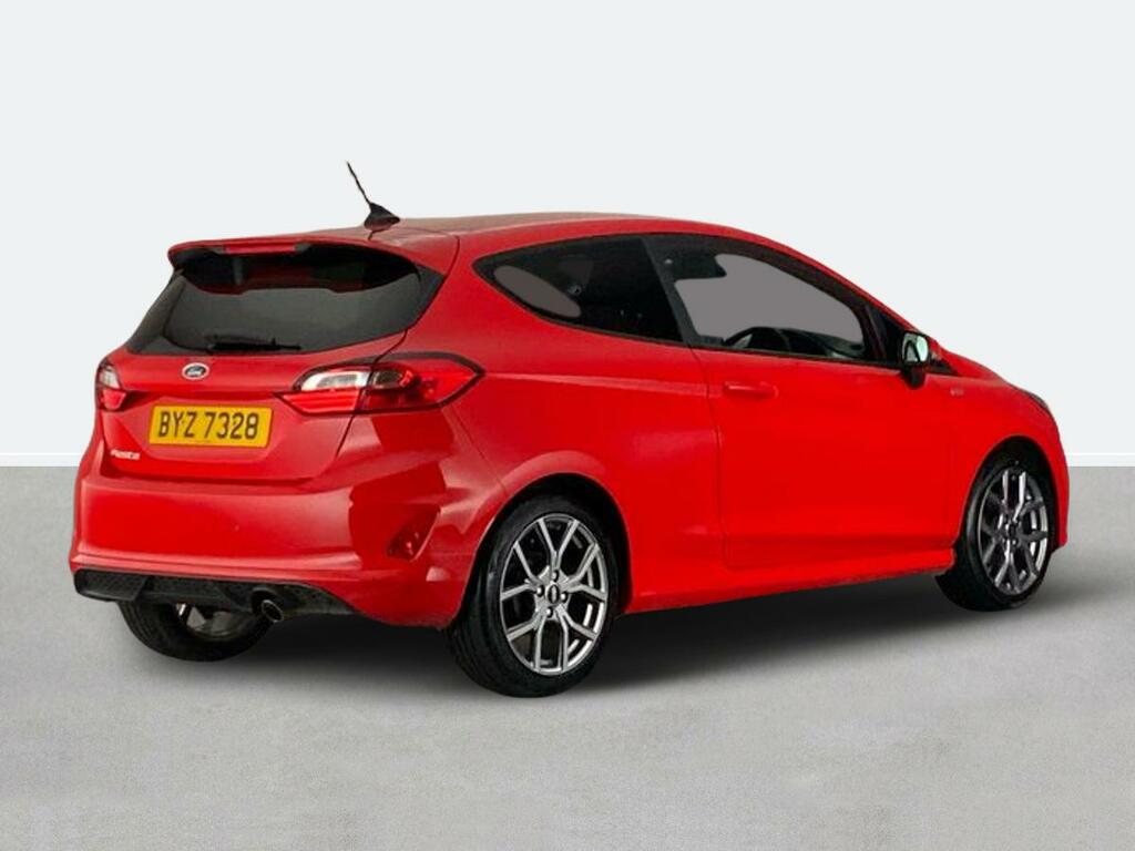Ford Fiesta 1.0 Ecoboost St-line BYZ7328 Red #3