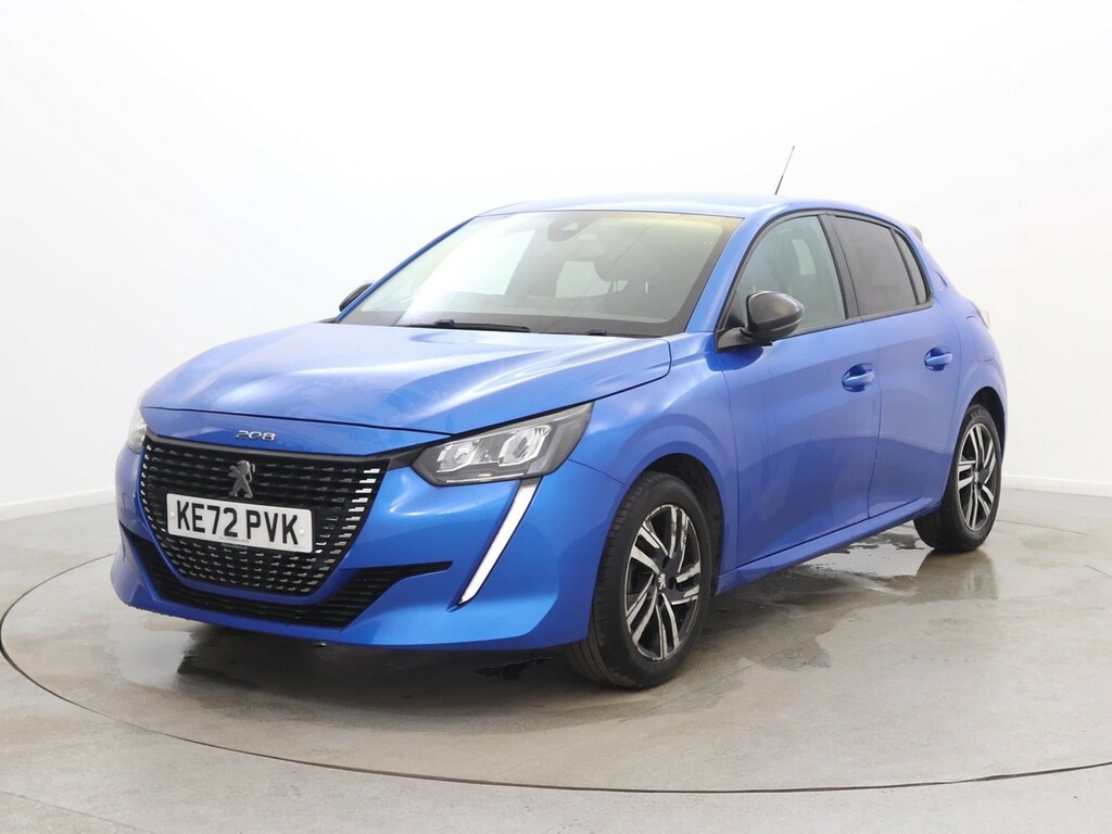 Peugeot 208 1.2 Puretech 100 Allure Premium Eat8 KE72PVK Blue #3