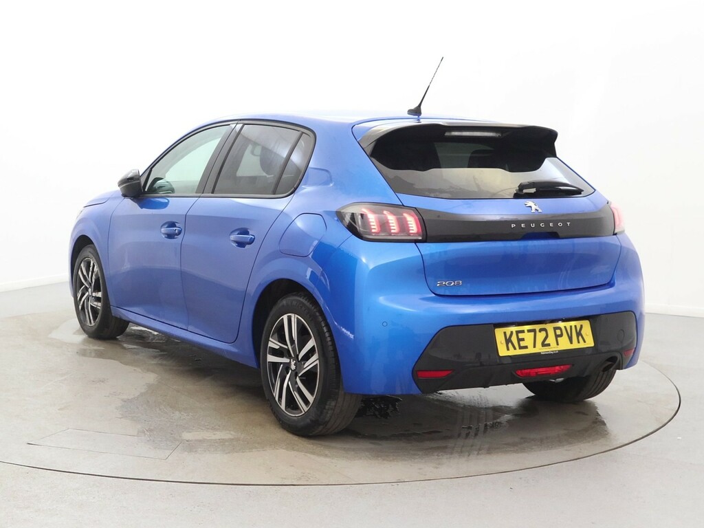 Peugeot 208 1.2 Puretech 100 Allure Premium Eat8 KE72PVK Blue #4