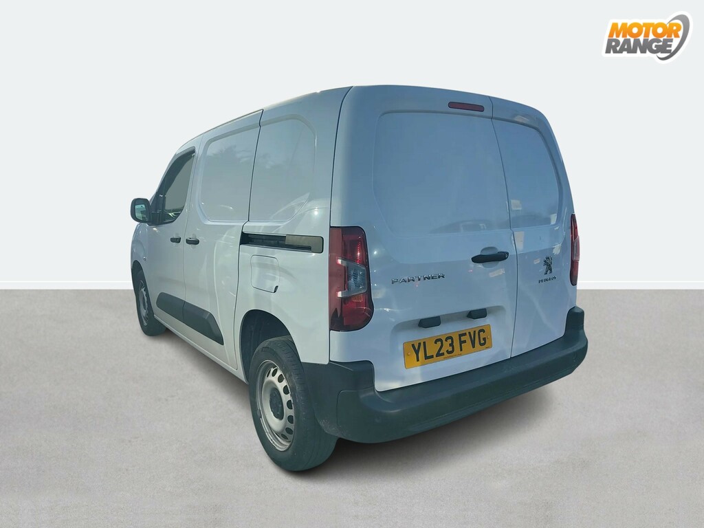 Peugeot Partner 1000 1.5 Bluehdi 100 Professional Premium Van YL23FVG White #3