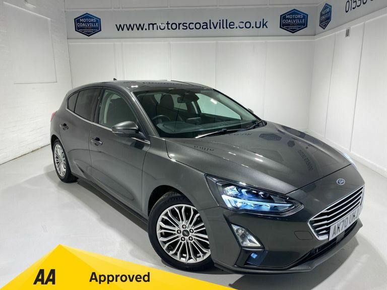 Ford Focus 1.0 Turbo Ecoboost 125Ps Mhev 6 Spd Titanium X E Grey