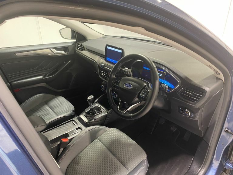 Ford Focus 1.0 Turbo Ecoboost 125Ps Mhev 6 Spd Titanium X E CP71JBY Blue #2