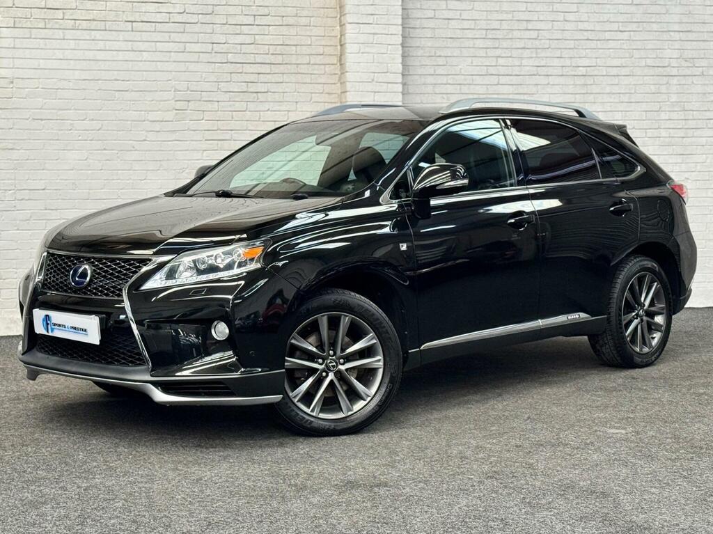 Lexus RX Suv 3.5 450H V6 F Sport Cvt 4Wd Euro 5 Ss Black #4