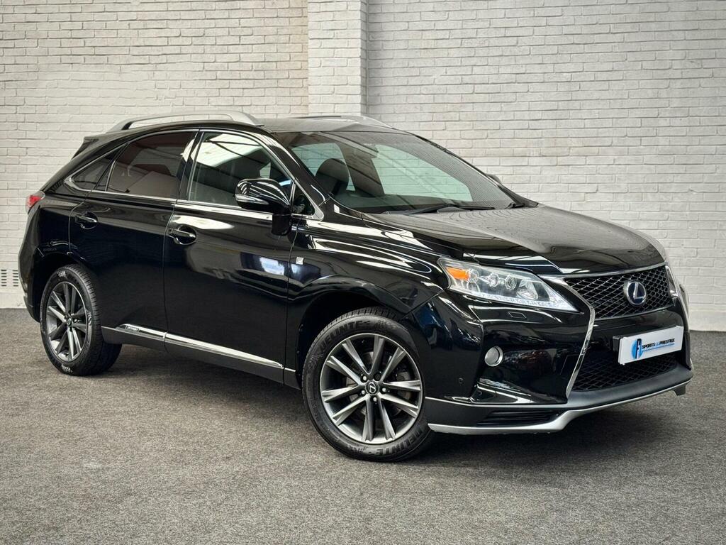Lexus RX Suv 3.5 450H V6 F Sport Cvt 4Wd Euro 5 Ss Black