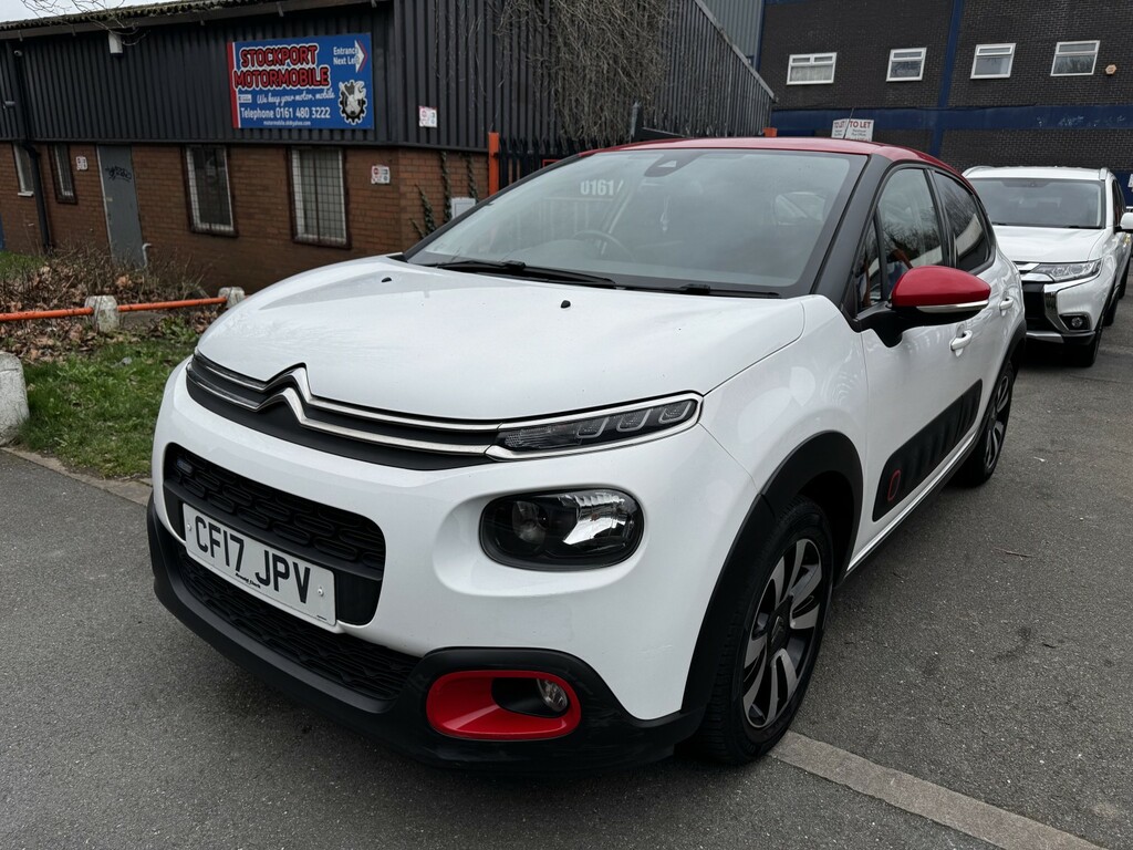 Citroen C3 Hatchback 1.2 Puretech Flair 201717 CF17JPV White #3