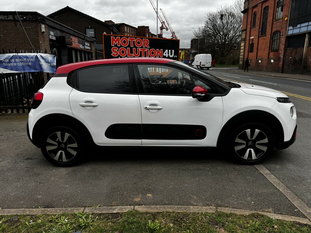 Citroen C3 Hatchback 1.2 Puretech Flair 201717 CF17JPV White #5
