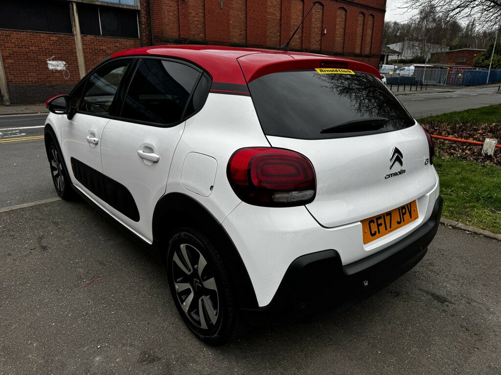 Citroen C3 Hatchback 1.2 Puretech Flair 201717 CF17JPV White #4
