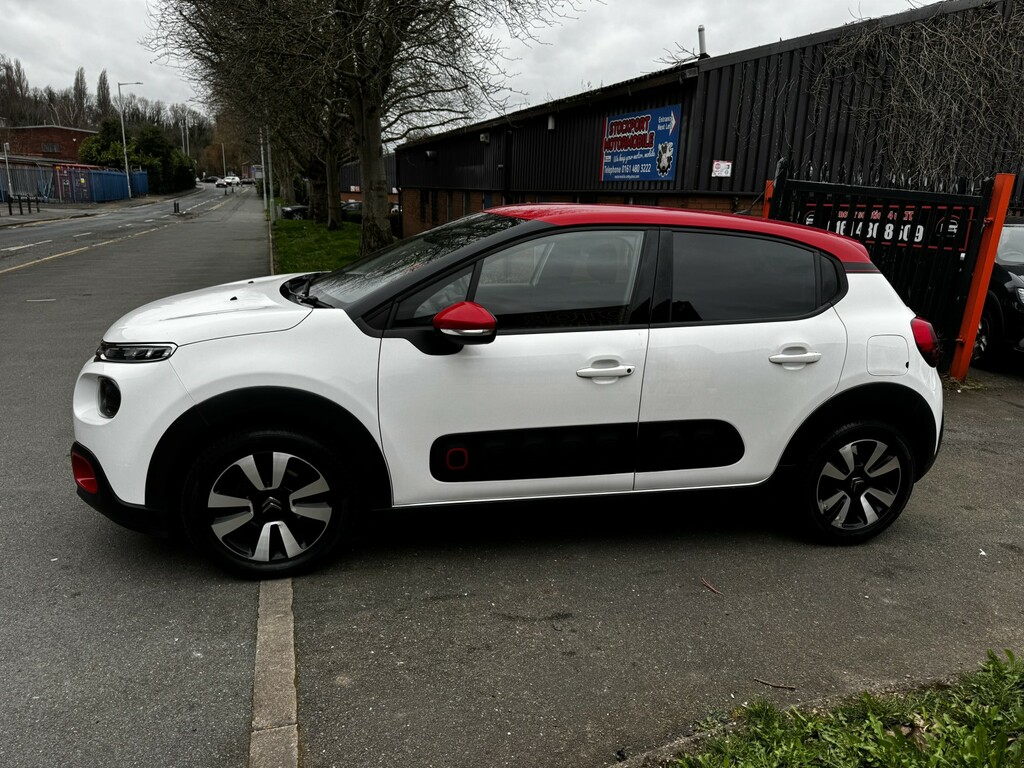Citroen C3 Hatchback 1.2 Puretech Flair 201717 CF17JPV White #6