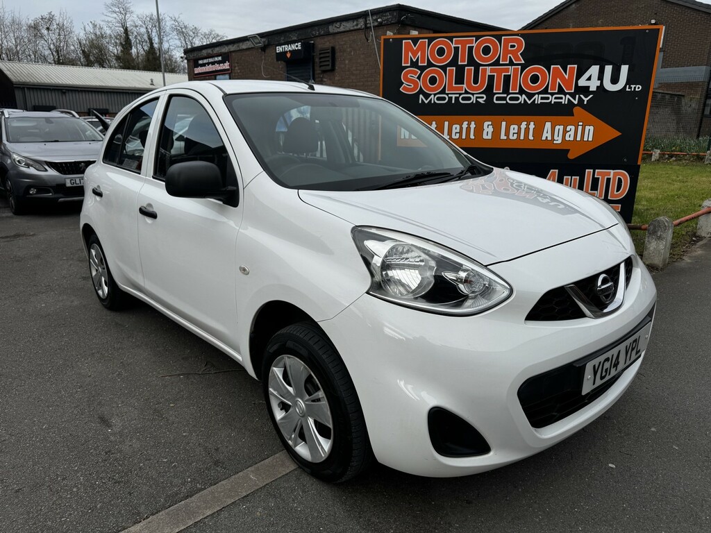 Nissan Micra Hatchback 1.2 Visia 201414 White