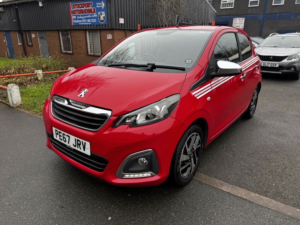 Peugeot 108 Hatchback 1.2 Puretech Collection 201767 PE67JRV Red #3