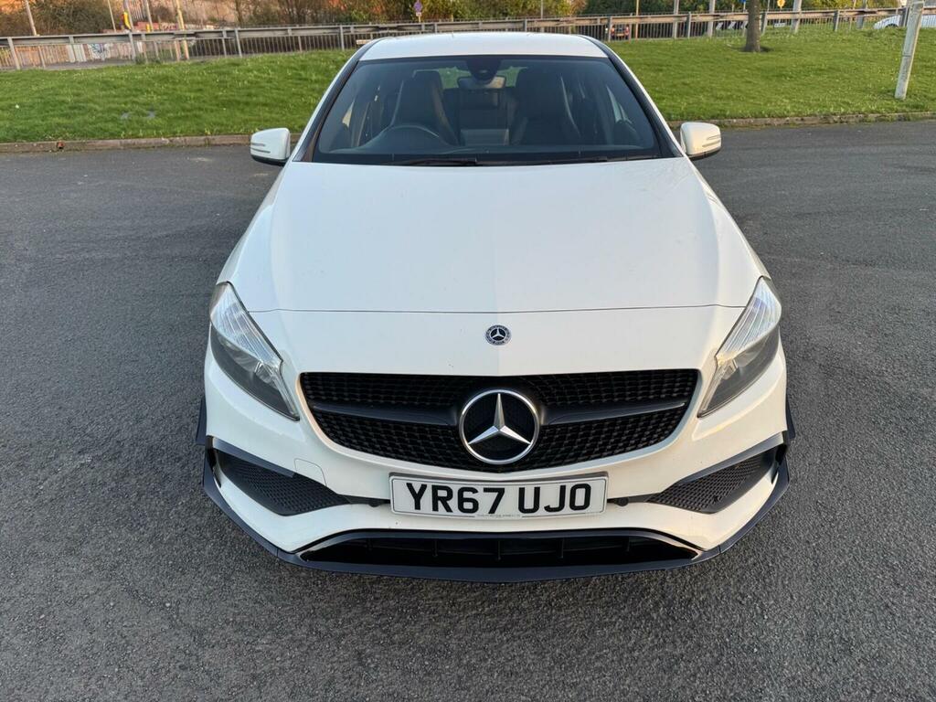 Mercedes-Benz A Class Hatchback 1.5 A180d Amg Line Euro 6 Ss 201 YR67UJO White #5