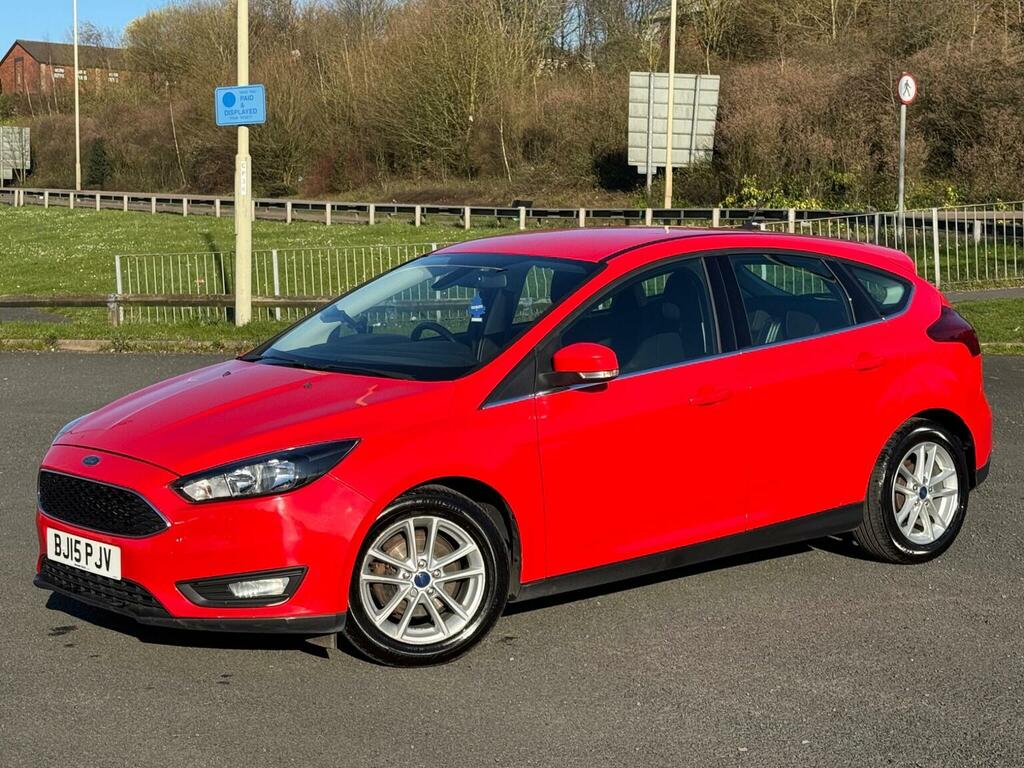 Ford Focus Hatchback 1.0T Ecoboost Zetec Euro 6 Ss 20 BJ15PJV Red #3