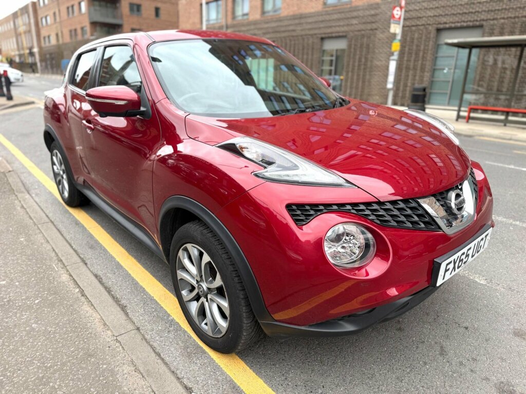 Nissan Juke 1.6 Tekna Xtron Euro 6 FX65UGT Red #2