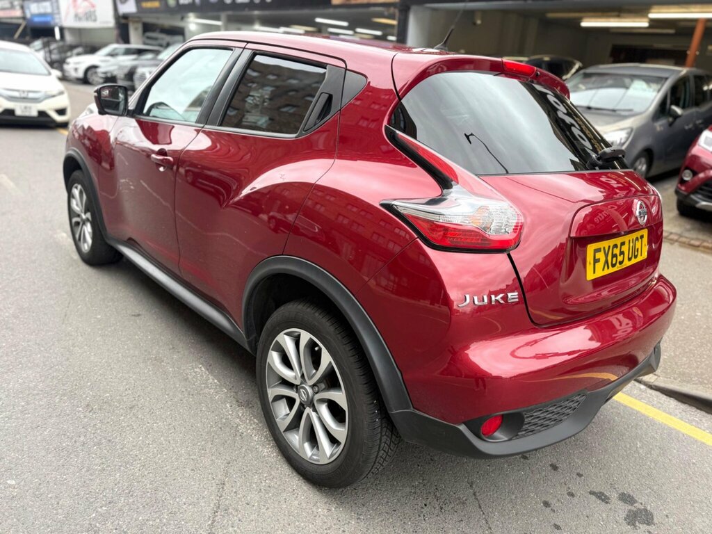 Nissan Juke 1.6 Tekna Xtron Euro 6 FX65UGT Red #4
