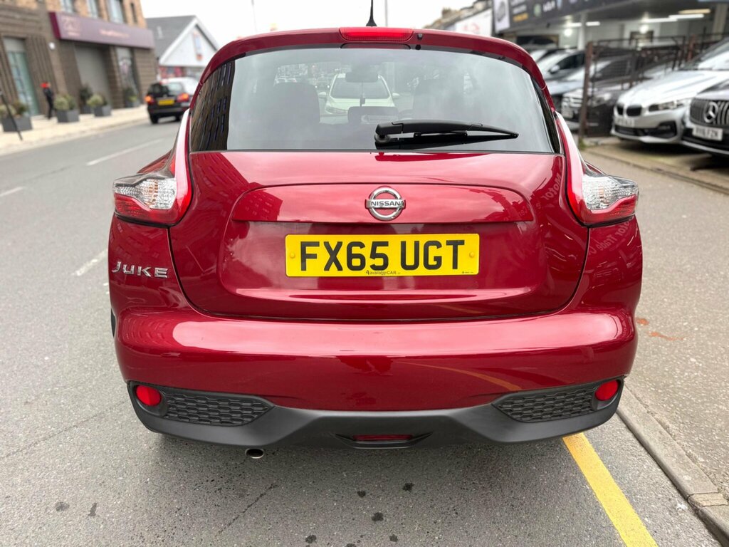 Nissan Juke 1.6 Tekna Xtron Euro 6 FX65UGT Red #5