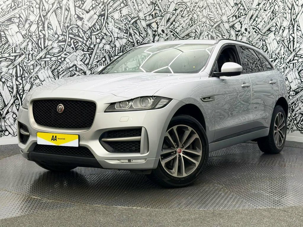 Jaguar F-Pace 2L R-sport SC68VZO Silver #3