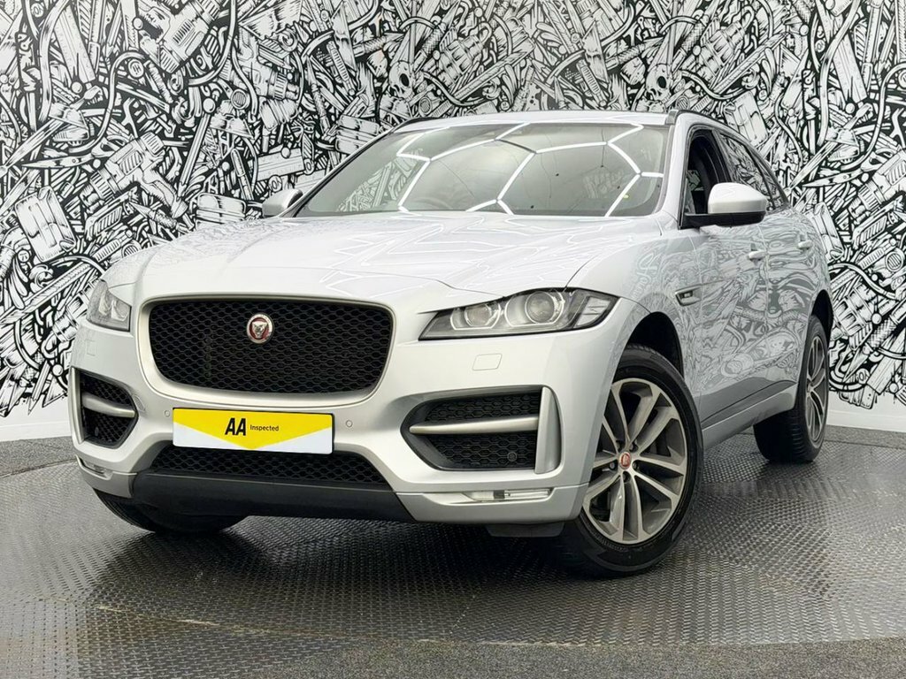Jaguar F-Pace 2L R-sport SC68VZO Silver #5