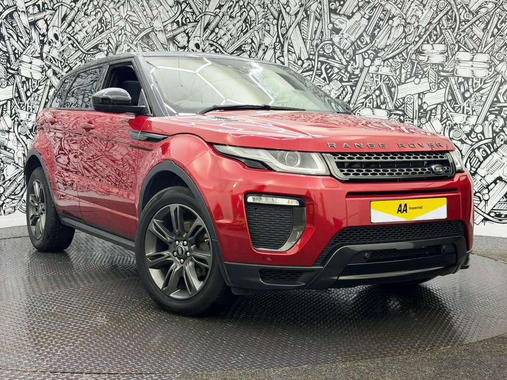 Land Rover Range Rover Evoque 2L Landmark YE68JVB Red #2