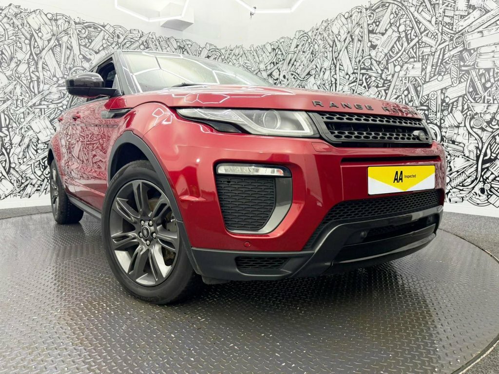 Land Rover Range Rover Evoque 2L Landmark YE68JVB Red #3