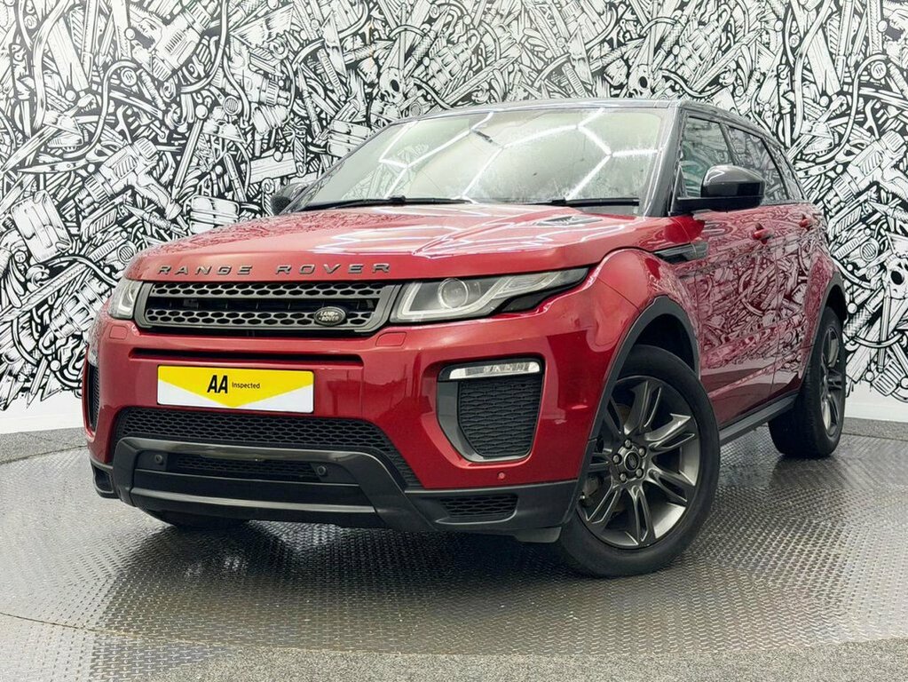 Land Rover Range Rover Evoque 2L Landmark YE68JVB Red #4