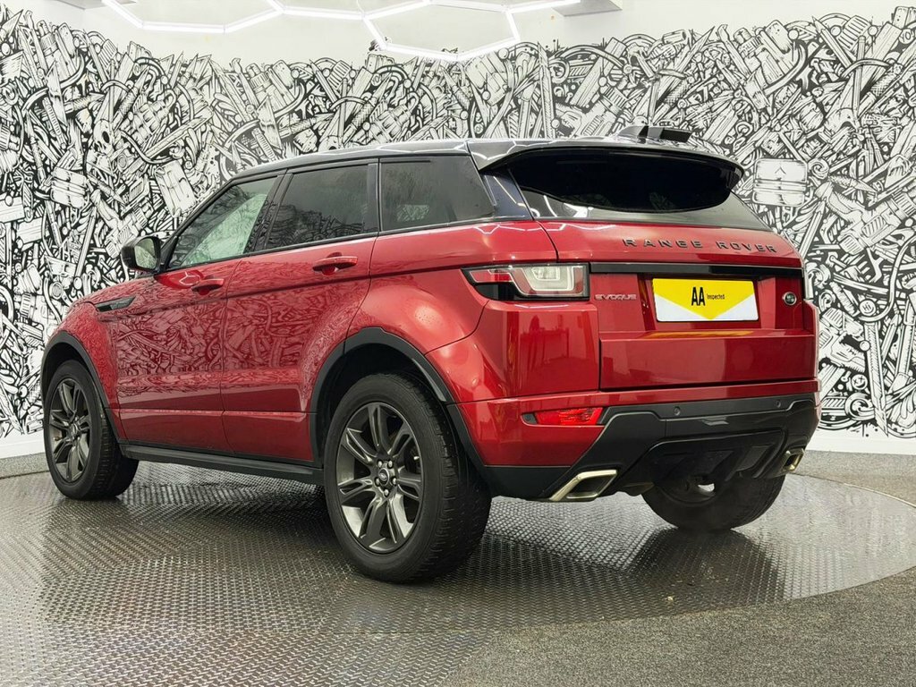 Land Rover Range Rover Evoque 2L Landmark YE68JVB Red #6