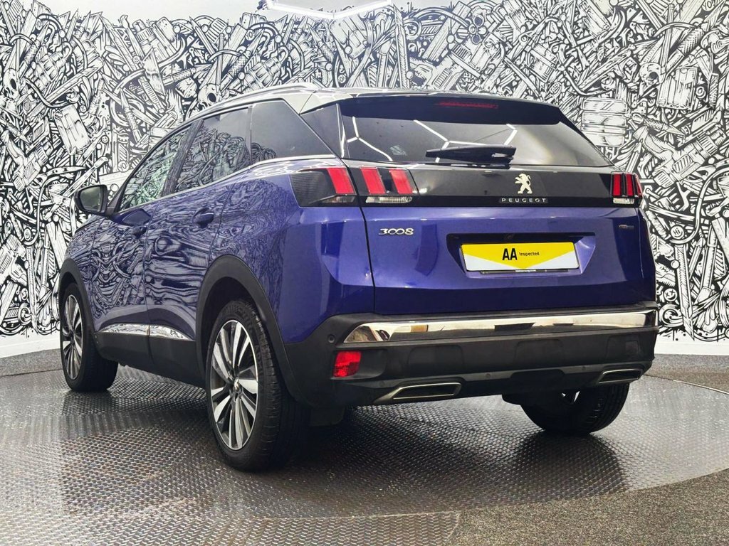 Peugeot 3008 1.2L Gt Line HS19BPF Blue #5