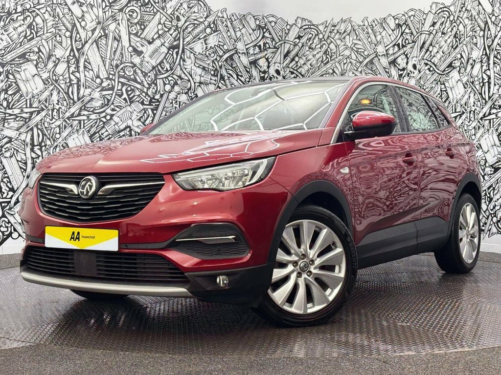 Vauxhall Grandland X 1.2L Elite Nav WF20KFU Red #4