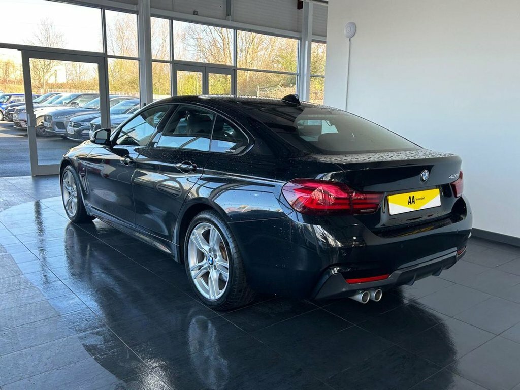 BMW 4 Series Gran Coupe 2L M Sport Black #6