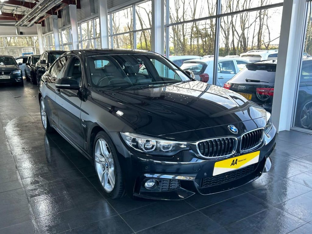BMW 4 Series Gran Coupe 2L M Sport Black #2