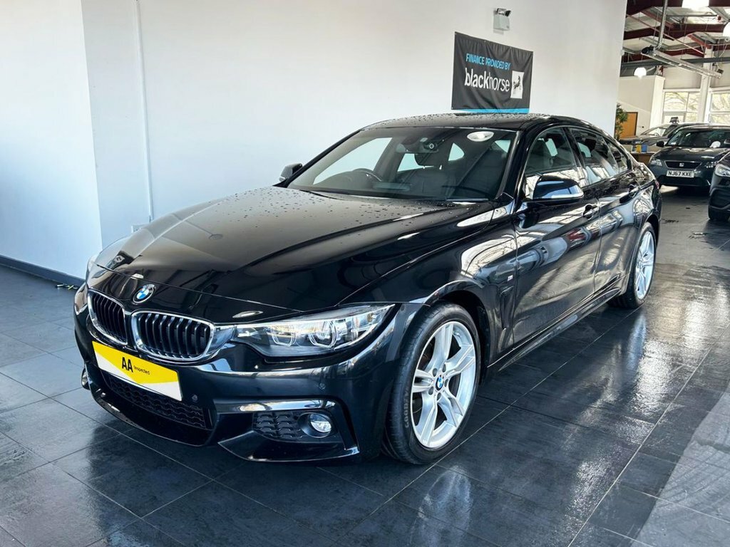BMW 4 Series Gran Coupe 2L M Sport Black #4