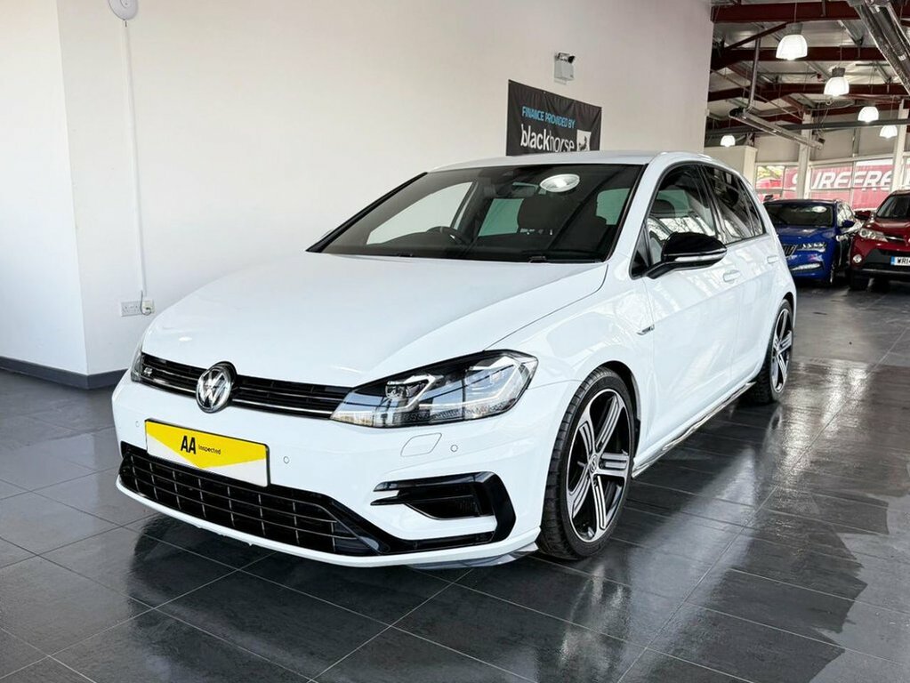 Volkswagen Golf 2L R White #3