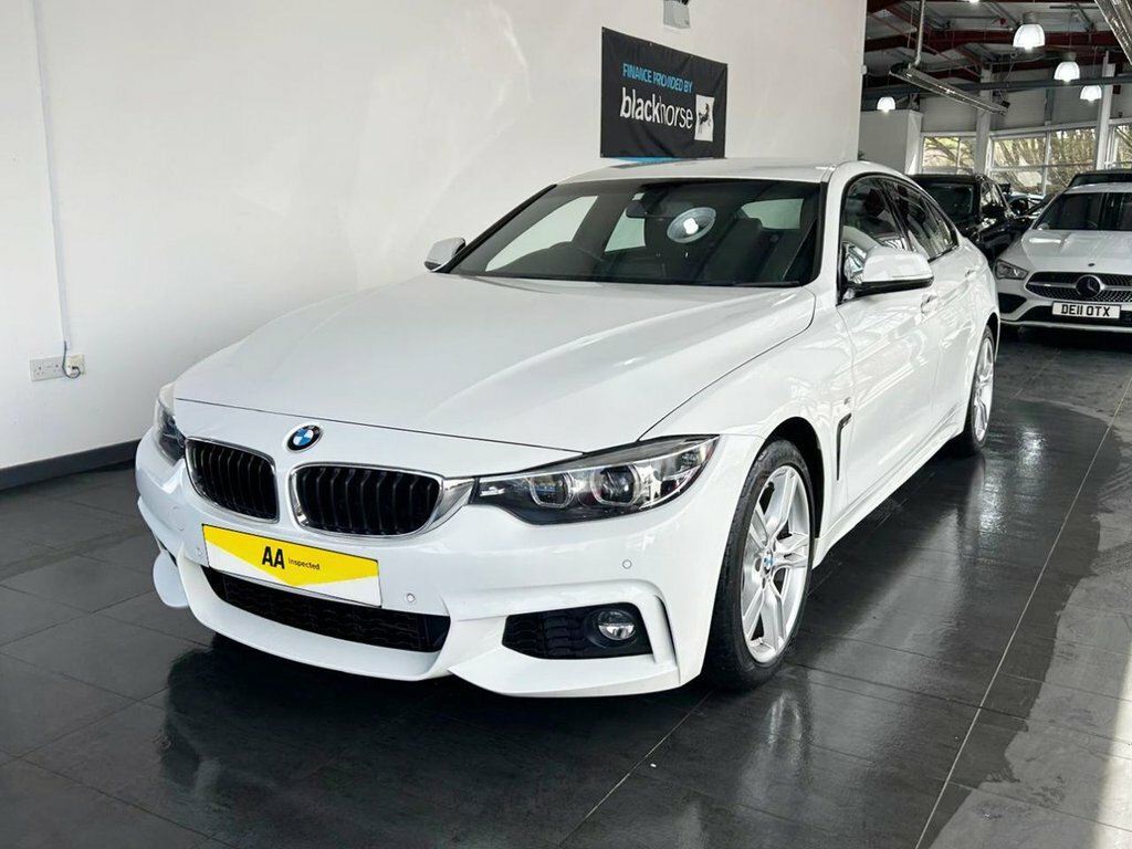 BMW 4 Series Gran Coupe 2L M Sport WP69UNJ White #3