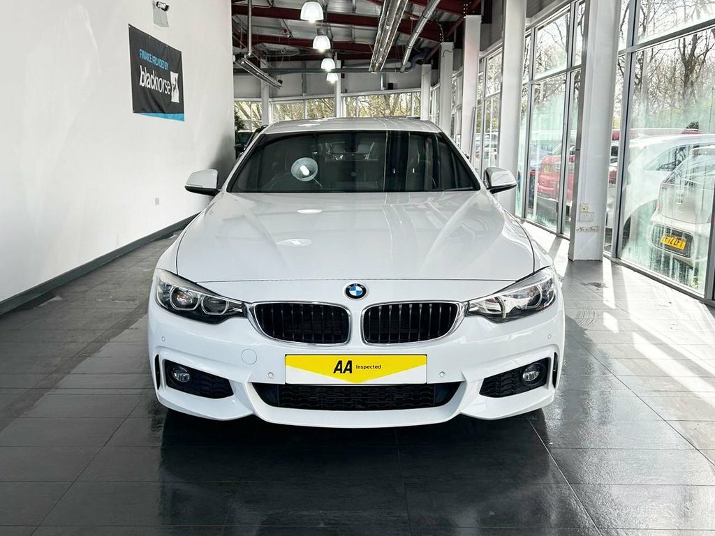 BMW 4 Series Gran Coupe 2L M Sport WP69UNJ White #2