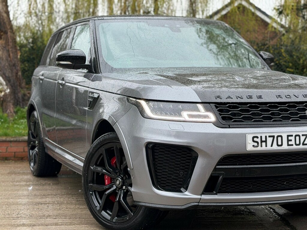 Land Rover Range Rover Sport 5.0 P575 V8 Svr 4Wd Euro 6 Ss SH70EOZ Grey #6