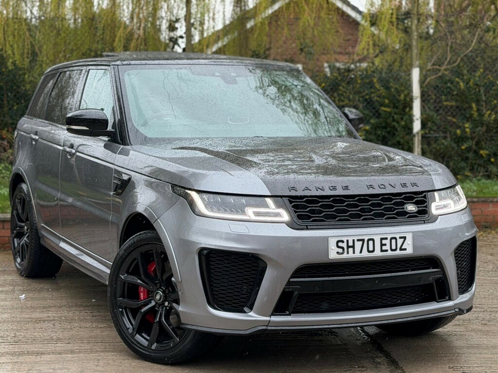 Land Rover Range Rover Sport 5.0 P575 V8 Svr 4Wd Euro 6 Ss SH70EOZ Grey #2