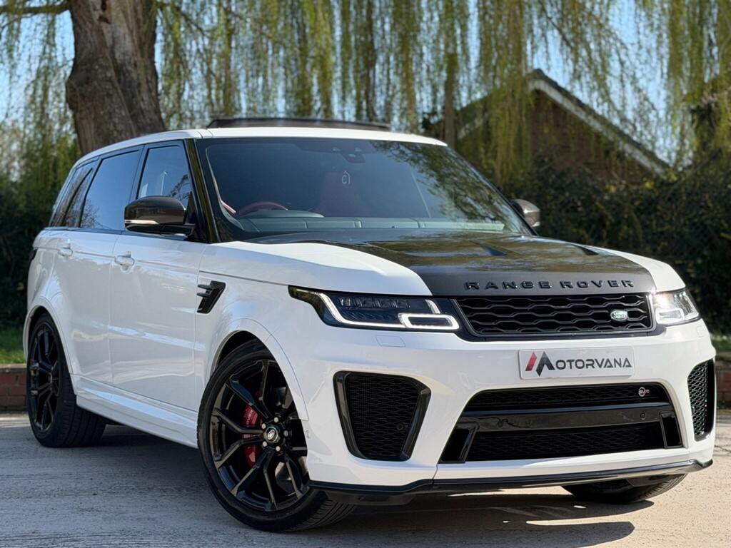 Land Rover Range Rover Sport 5.0 P575 V8 Svr Carbon Edition 4Wd Euro 6 S White