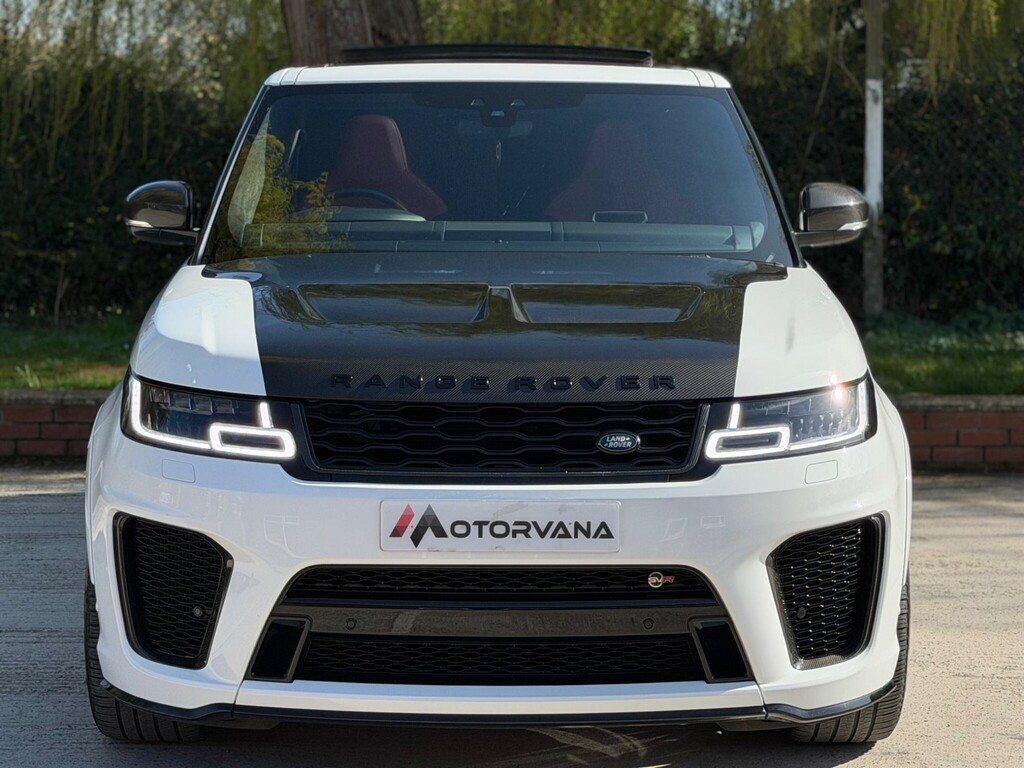 Land Rover Range Rover Sport 5.0 P575 V8 Svr Carbon Edition 4Wd Euro 6 S HG21UPD White #2