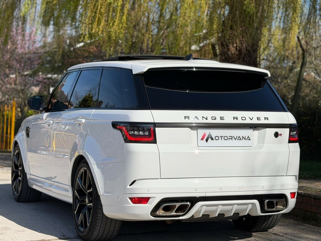 Land Rover Range Rover Sport 5.0 P575 V8 Svr Carbon Edition 4Wd Euro 6 S HG21UPD White #4