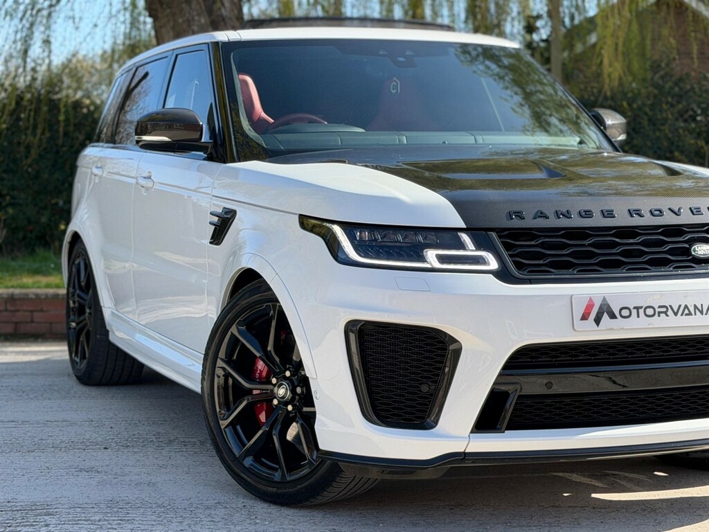 Land Rover Range Rover Sport 5.0 P575 V8 Svr Carbon Edition 4Wd Euro 6 S HG21UPD White #5
