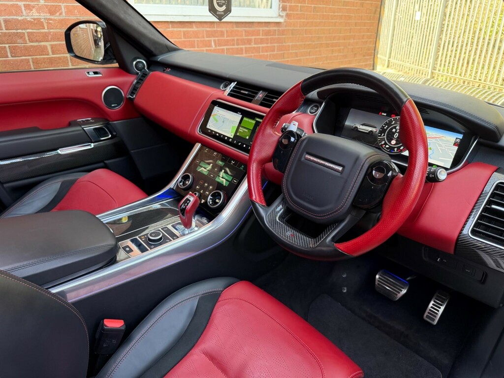 Land Rover Range Rover Sport 5.0 P575 V8 Svr Carbon Edition 4Wd Euro 6 S HG21UPD White #6
